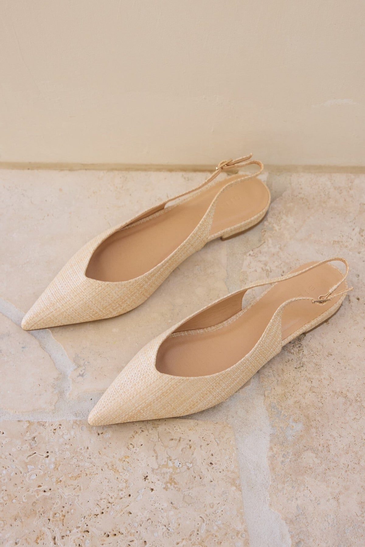 Malani Flats Natural Raffia