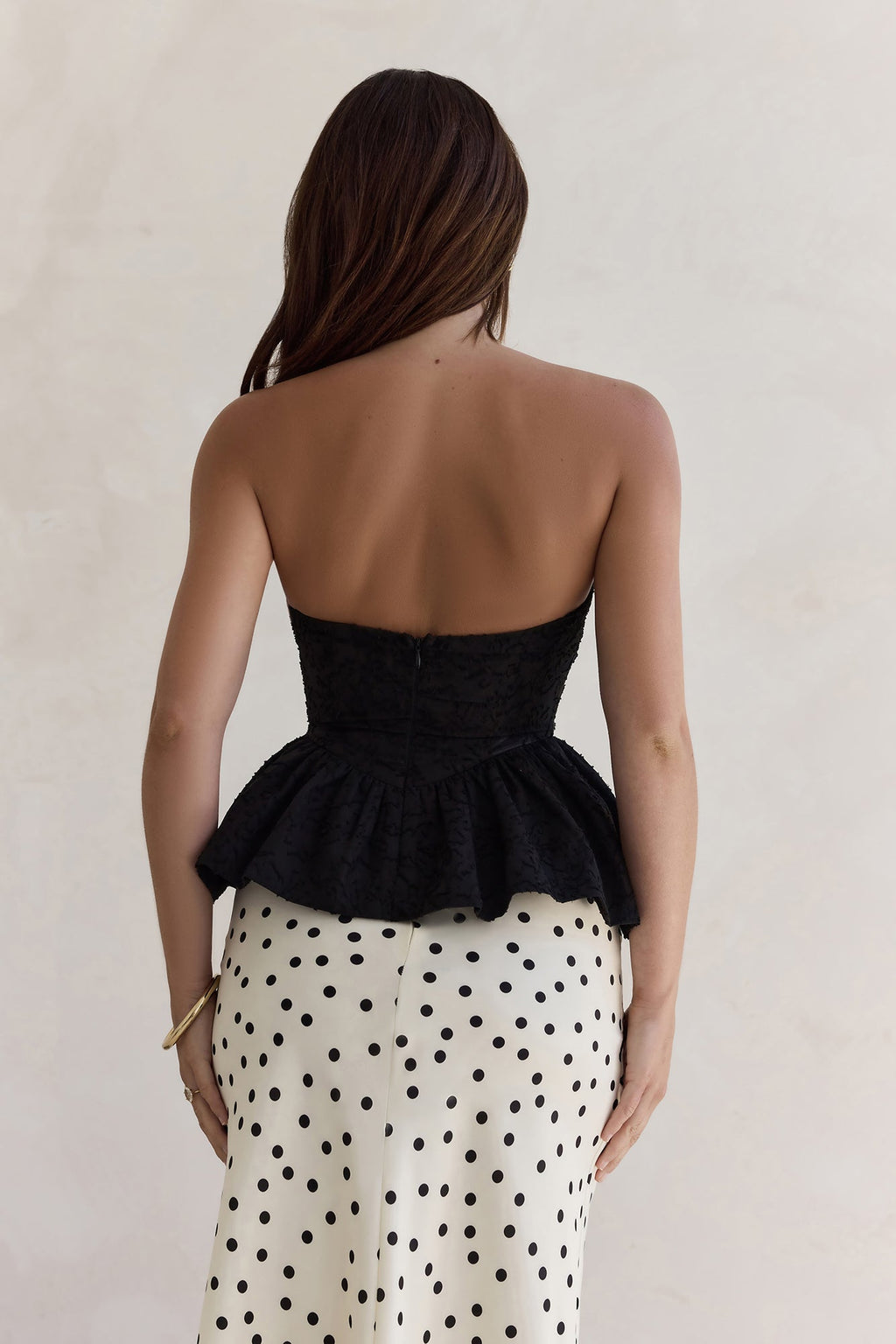 Wardrobe Winner Strapless Top Black